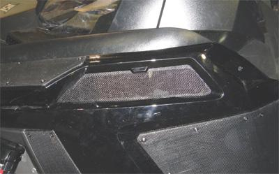 2 Cool Airvents - 2 Cool Airvents Polaris Pro Ride Grill Vents - PO-114