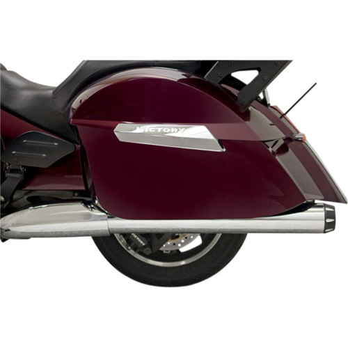 Bassani Manufacturing - Bassani Manufacturing Pseudo Pipes for B1-Style Quick Change Exhaust Systems - Chrome - 6C19R