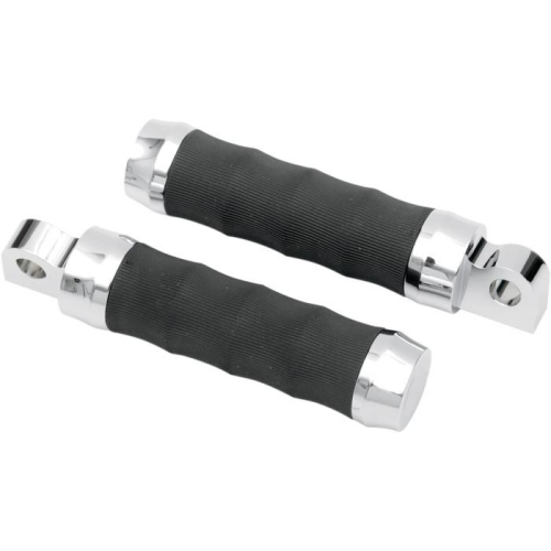 Drag Specialties - Drag Specialties Riptide Male Mount Footpegs - Chrome - P17-05B2C