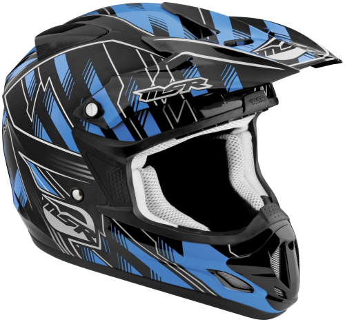 MSR - MSR Visor for Assault 2012 Helmet - Black/Cyan - 359179