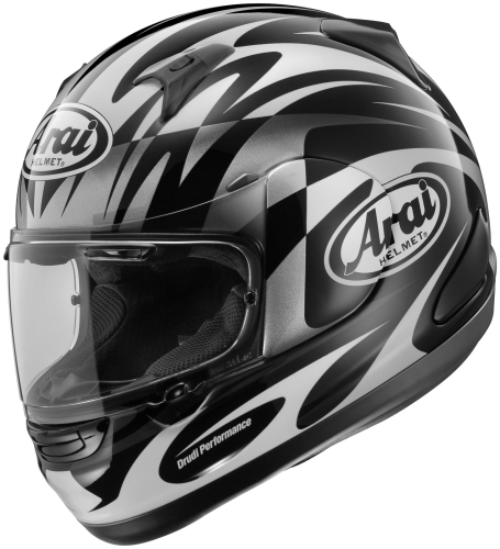 Arai Helmets - Arai Helmets Shield Cover Set for Signet-Q Helmet - Sportster Black/Silver - 5199