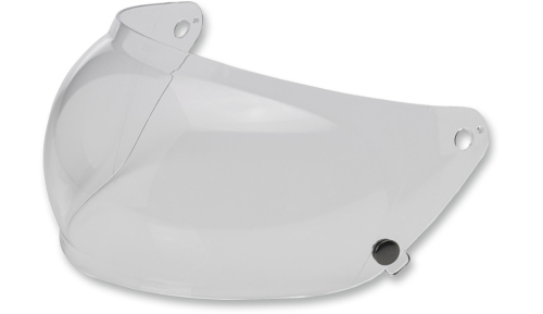 Biltwell Inc. - Biltwell Inc. Bubble Shield for Bonanza/Gringo Helmets - Clear - 1102-101