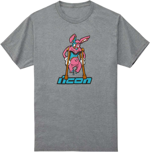 Icon - Icon Beastie Bunny T-Shirt - 3030-20990 - Gray - Small