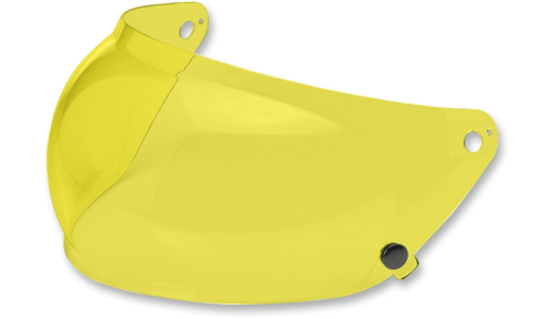 Biltwell Inc. - Biltwell Inc. Bubble Shield for Bonanza/Gringo Helmets - Yellow - 1102-103