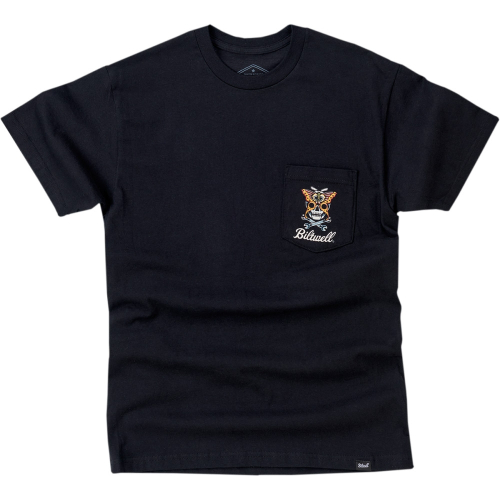 Biltwell Inc. - Biltwell Inc. Skull Moth T-Shirt - 8102-049-002 - Black - Small