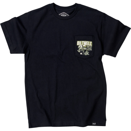 Biltwell Inc. - Biltwell Inc. Rats Bats T- Shirt - 8102-048-002 - Black - Small