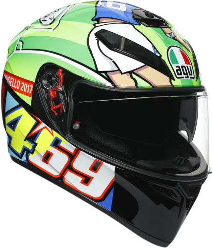 AGV - AGV K-3 SV Rossi Mugello 2017 Helmet - 210301O0MY00911 - Rossi Mugello 2017 - 2XL