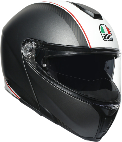 AGV - AGV Sport Modular Cover Helmet - 211201O2IY01310 - Gunmetal/White - Small