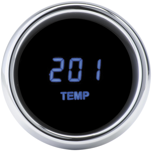 Dakota Digital - Dakota Digital MCL-3000 Oil Temperature Gauge - Blue - MCL-3K-TMP