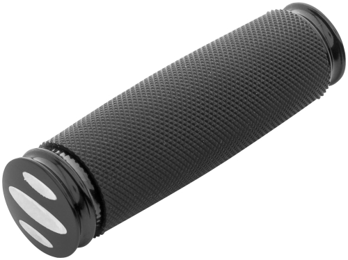 Arlen Ness - Arlen Ness Soft-Touch Shifter Peg - Scalloped - Knurled Rubber - Black - 06-123