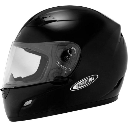 Cyber Helmets - Cyber Helmets US-39 Solid Helmet - 640710 - Black - X-Small