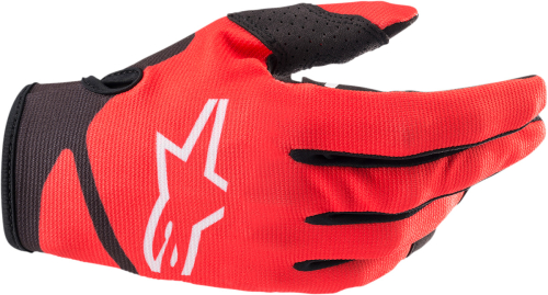 Alpinestars - Alpinestars Radar Gloves - 3561822-3031-2X - Bright Red/Black - 2XL