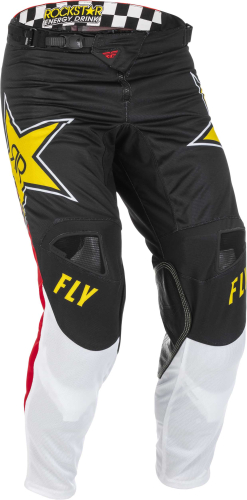 Fly Racing - Fly Racing Kinetic Rockstar Mesh Pants - 375-32828 - Rockstar - 28