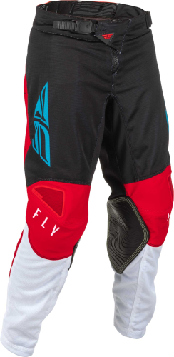 Fly Racing - Fly Racing Kinetic Mesh Youth Pants - 375-32422 - Red/White/Blue - 22