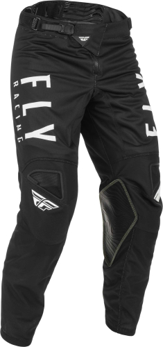 Fly Racing - Fly Racing Kinetic Mesh Pants - 375-32028 - Black/White - 28