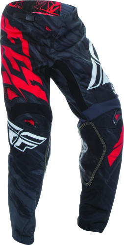 Fly Racing - Fly Racing Kinetic Relapse Pants - 370-43030 - Black/Red - 30