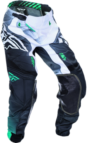 Fly Racing - Fly Racing Lite Hydrogen Pants (2017) - 370-73034 - Black/White/Teal - 34