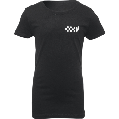 Thor - Thor Checkers Girls Youth T-Shirt - 3032-3477 - Black - Small