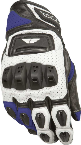 Fly Racing - Fly Racing FL2-S Gloves - #5884 476-2052~5 - White/Blue - 2XL
