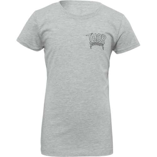 Thor - Thor Metal Girls Youth T-Shirt - 3032-3486 - Heather Gray - X-Small