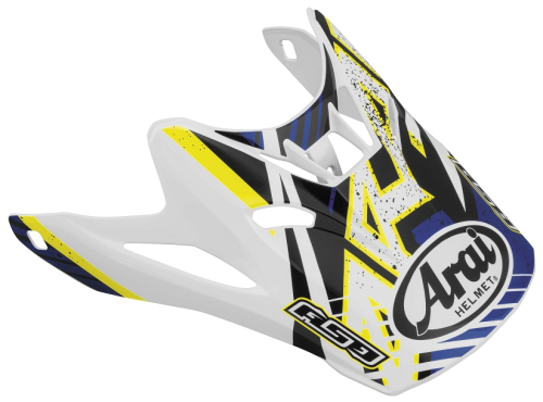Arai Helmets - Arai Helmets Visor for VX-Pro4 Helmets - Slash Blue - 095407
