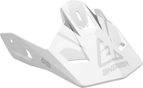 Answer - Answer Visor for AR3 Vortex Helmets - Cirrus/White - 0408-0906-3800