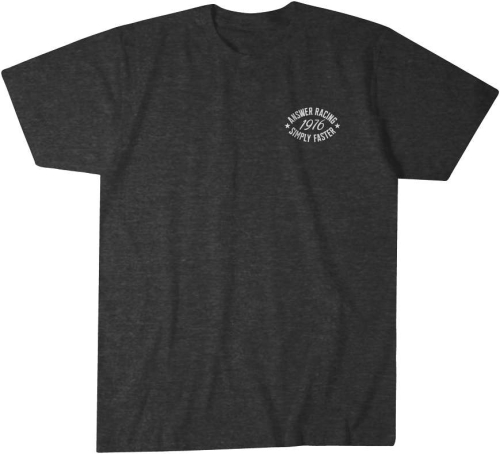Answer - Answer Simply Faster T-Shirt - 446223 - Black - Large