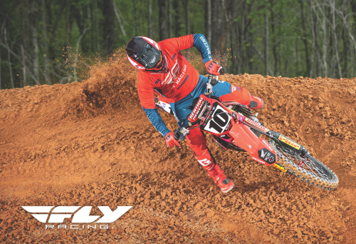 Fly Racing - Fly Racing Fly Sign - Honda/Brayton #10 - 47in. x 32in. - 2021 FLY EVO JB