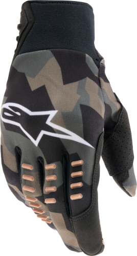 Alpinestars - Alpinestars SMX-E Gloves - 3564020-9189- L-OLD - Black Camo/Sand - Large