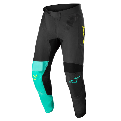 Alpinestars - Alpinestars Supertech Blaze Pants - 3720422-1645-28 - Black/Pastel Green/Yellow Fluo - 28