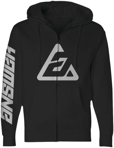 Answer - Answer Logo Full Zip Hoody - 446241 - Black - Small