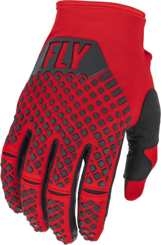 Fly Racing - Fly Racing Kinetic Youth Gloves - 375-413YM - Red/Black - Medium