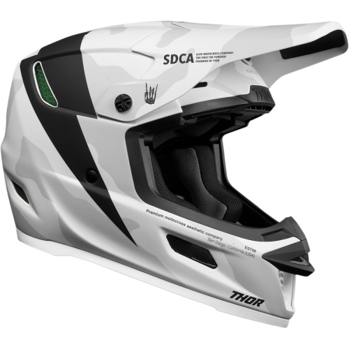 Thor - Thor Reflex Cast Helmet - 0110-7016 - White/Black - Medium
