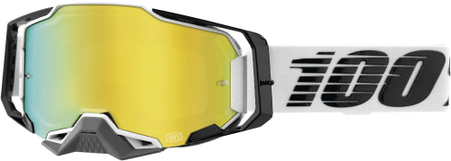100% - 100% Armega Atmos Goggles - 50721-259-09 - Atmos / Gold Mirror Lens - OSFA
