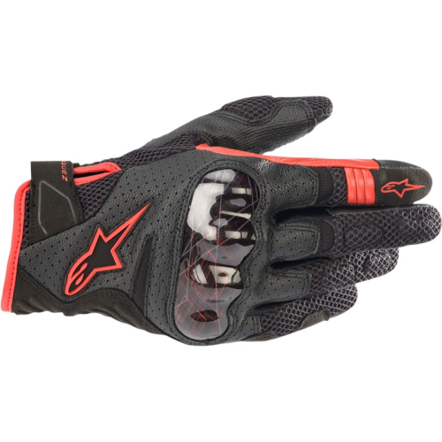 Alpinestars - Alpinestars MM93 Rio Hondo V2 Air Gloves - 3570921-1303-XL - Black/Bright Red - X-Large