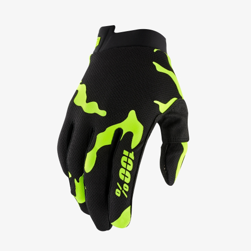 100% - 100% iTrack Salamander Youth Gloves - 10015-414-04 - Salamander - Small