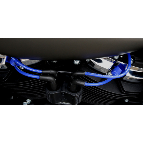 Sumax - Sumax 8mm Custom Colored Plug Wires - Blue - 30638B