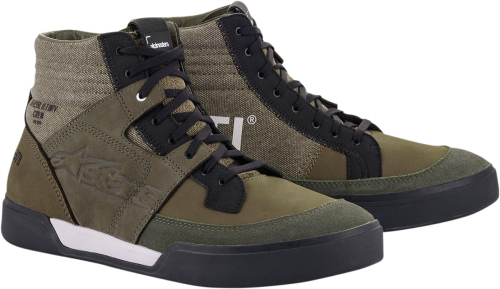 Alpinestars - Alpinestars AS-DSL AKIO Riding Shoes - 2857421-616-12 - Military Green Forest - 12