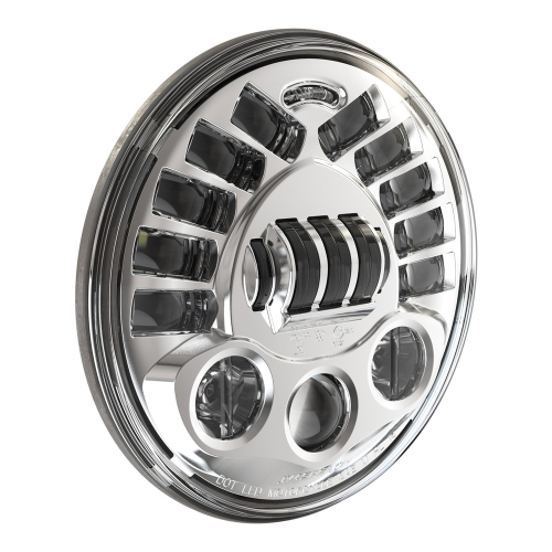 J.W. Speaker - J.W. Speaker 7in. LED Headlights - Chrome - 0553431