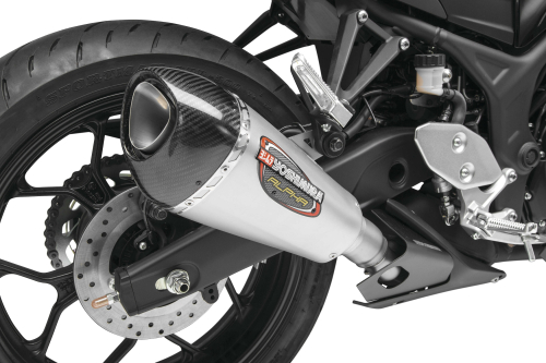 Yoshimura - Yoshimura Alpha T Street Series Slip-on - Stainless Steel Muffler - 13320BP522