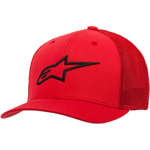 Alpinestars - Alpinestars Ageless Stretch Mesh Hat - 1038810063010LX - Red/Black - Lg-XL
