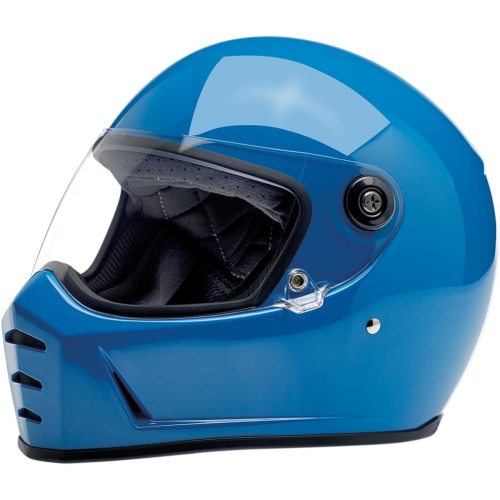Biltwell Inc. - Biltwell Inc. Lane Splitter Solid Helmet - 1004-129-104 - Gloss Tahoe Blue - Large