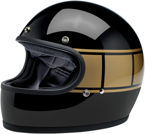 Biltwell Inc. - Biltwell Inc. Gringo Holeshot Helmet - 1002-527-106 - Gloss Black - 2XL