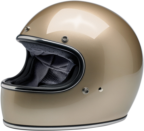 Biltwell Inc. - Biltwell Inc. Gringo Solid Helmet - 1002-328-101 - Metallic Champagne - X-Small