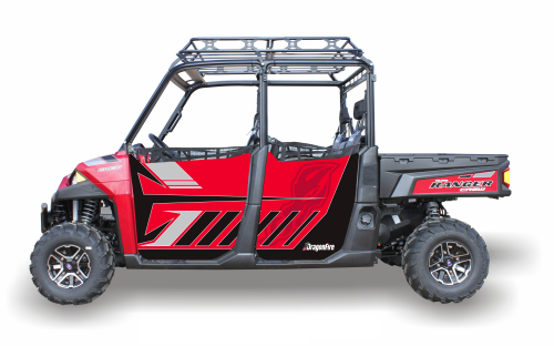 Dragonfire Racing - Dragonfire Racing HiBoy 4 Door Graphics - Sunset Red - 07-1124