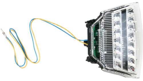 Moto MPH - Moto MPH Integrated Taillights - Clear - MPH-40039C