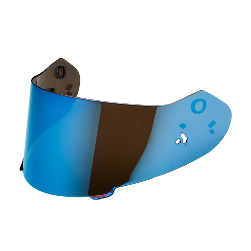Speed & Strength - Speed & Strength Face Shield for SS2100 Helmets - Blue Iridium - 1108-0821-1501