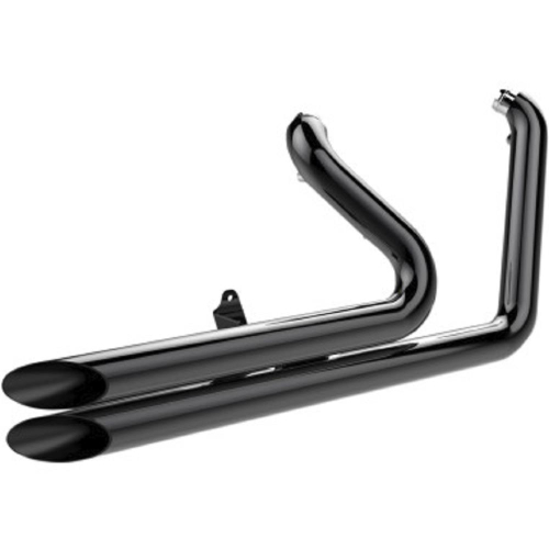 Khrome Werks - Khrome Werks Drag Style 2-Into-1 Exhaust System with Stepped Header - Eclipse - 201890