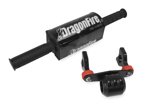 Dragonfire Racing - Dragonfire Racing Jr. Navigator Bar - Straight Bar - Black - 04-0008