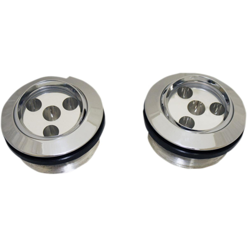 Custom Dynamics - Custom Dynamics Mega Spotz High Power Adjustable LED Driving Lights - Chrome - AHPL-JTD-C